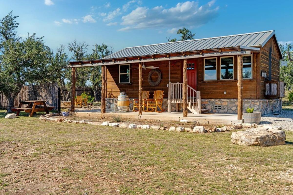 Rockin' R - Rustic Star Cabin Fredericksburg Eksteriør bilde