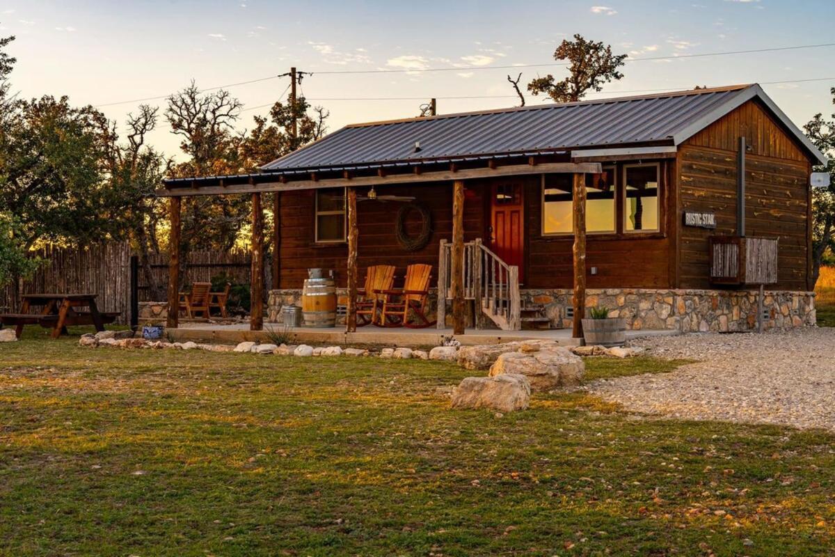 Rockin' R - Rustic Star Cabin Fredericksburg Eksteriør bilde