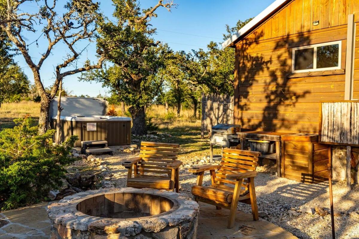 Rockin' R - Rustic Star Cabin Fredericksburg Eksteriør bilde