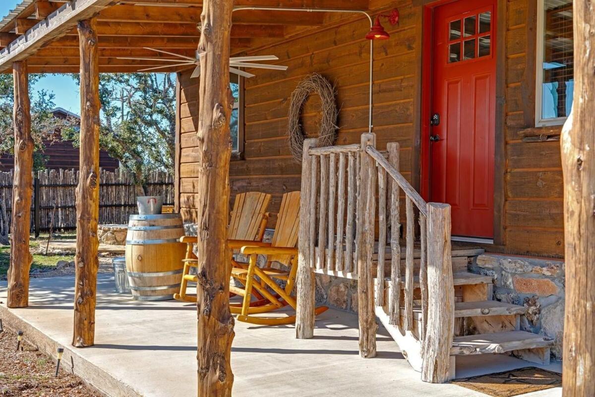 Rockin' R - Rustic Star Cabin Fredericksburg Eksteriør bilde