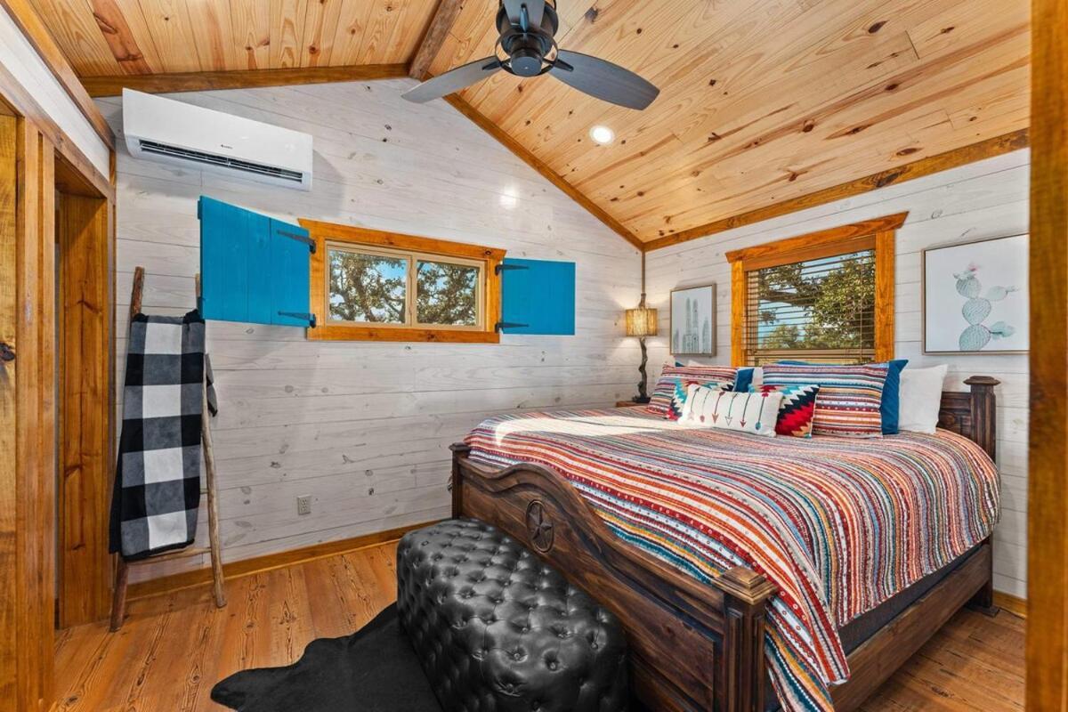 Rockin' R - Rustic Star Cabin Fredericksburg Eksteriør bilde