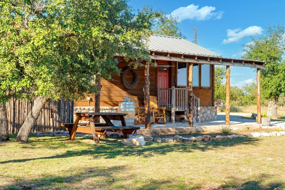 Rockin' R - Rustic Star Cabin Fredericksburg Eksteriør bilde